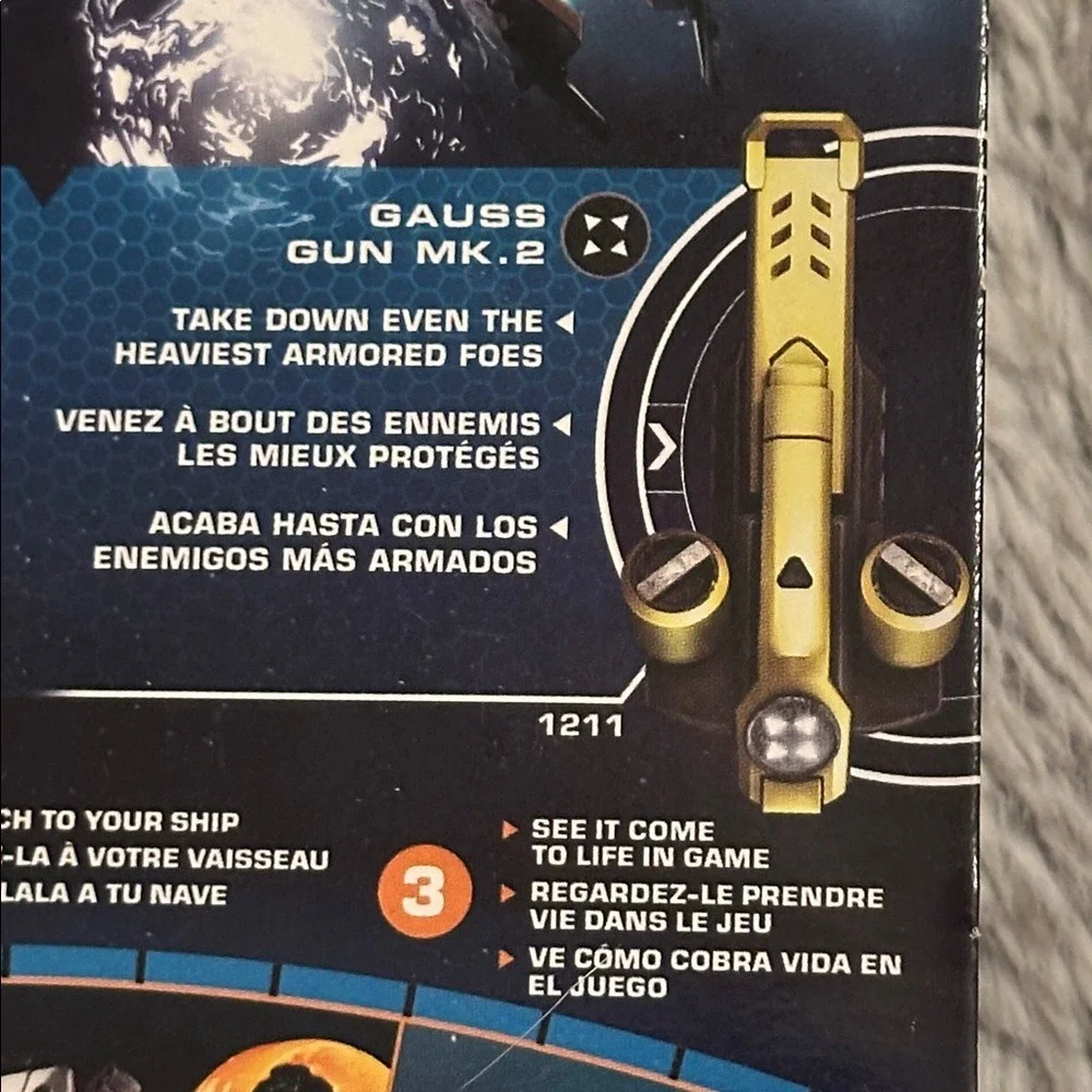 Starlink Battle for Atlas Weapons Pack Shockwave Gauss Gun Mk.2 Ubisoft New
